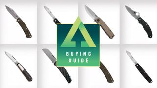 Collage of the best camping knives