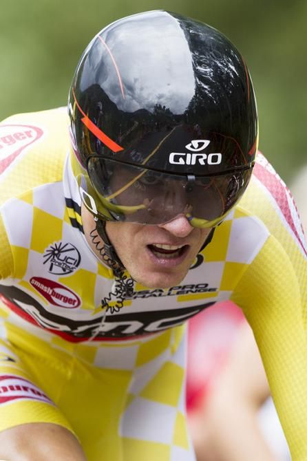 Tejay van Garderen (BMC) focused on the ITT win at the USA Pro Challenge