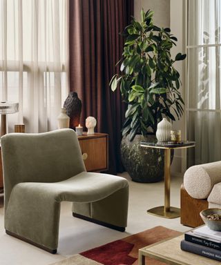 Living room designed by Soho Home