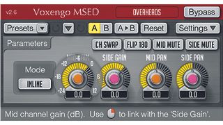 Automate mid/side levels with a plugin like Voxengo’s MSED to make your chorus stand out against the verse