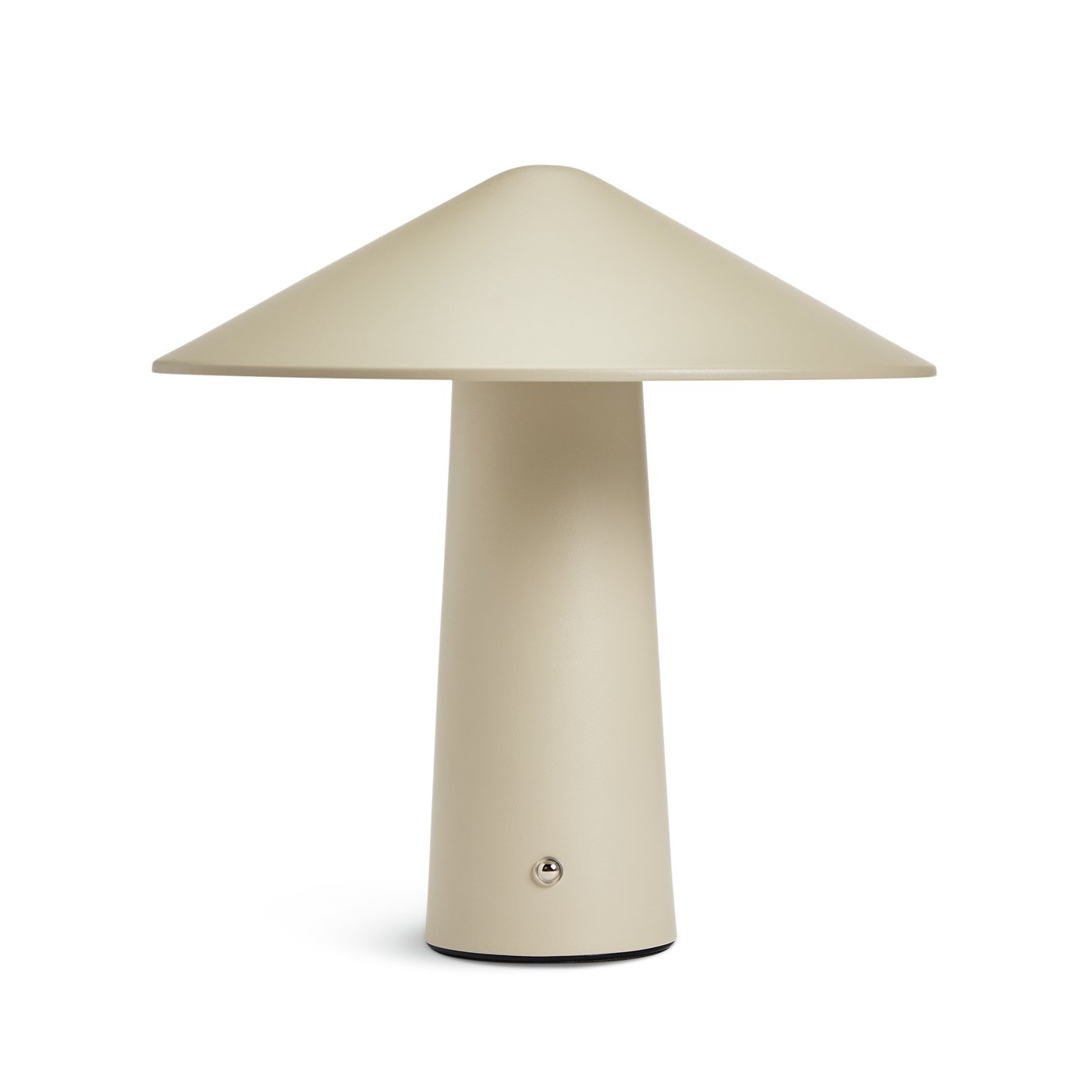 Habitat Kiro Metal Rechargeable Led Touch Table Lamp - Taupe