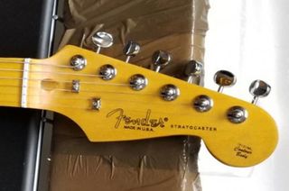 Counterfeit Fender headstock