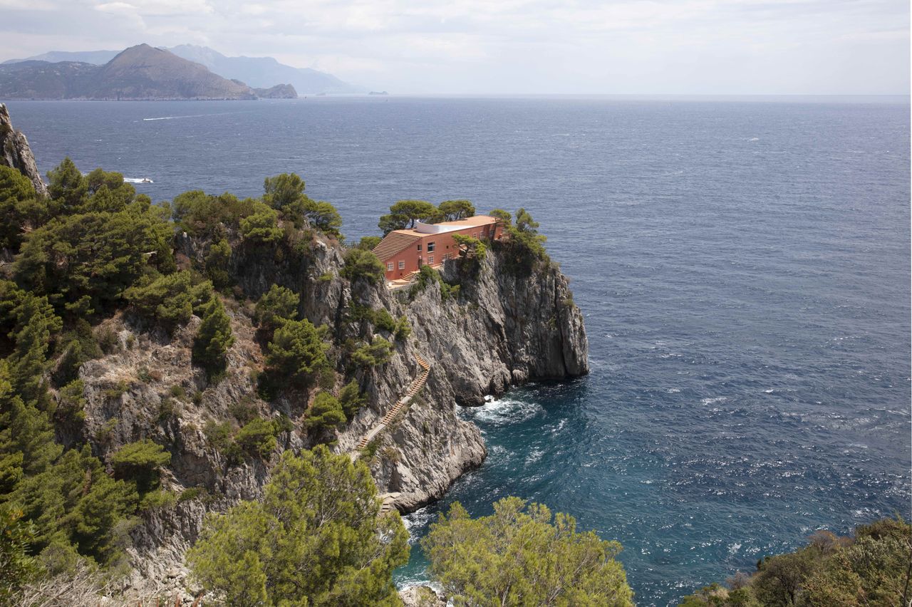 Casa Malaparte on Capri&#039;s island