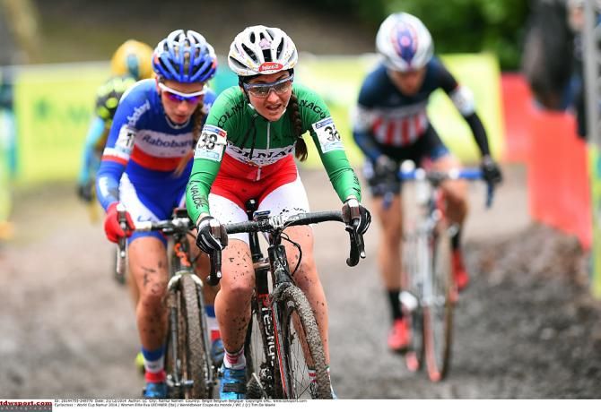 The elite women's race at the Namur World Cup