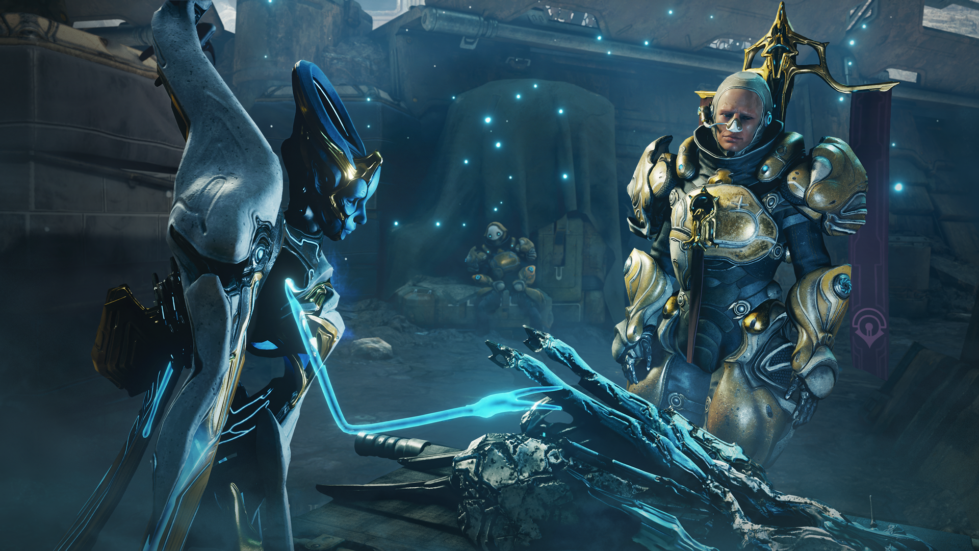 Screenshot from the TennoCon 2025 Warframe live demo.