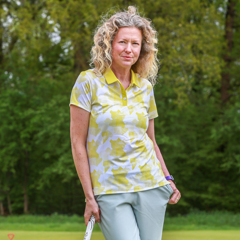 Adidas Women’s Ultimate 365 Printed Polo