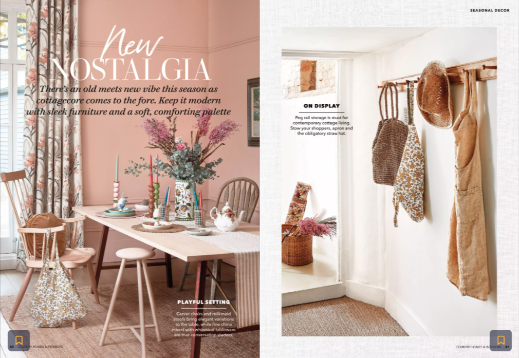 Country Homes & Interiors April 2021 issue pages