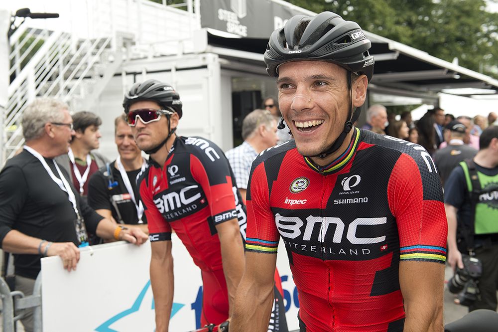 Philippe Gilbert and Greg Van Avermaet are in Canada with Richmond in mind.