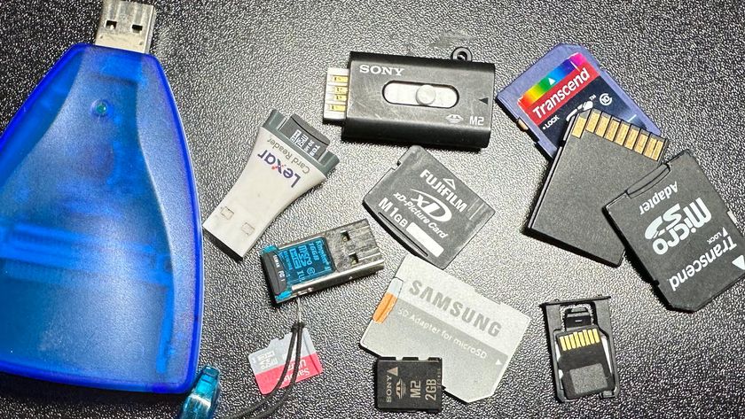 various flash memory cards