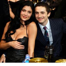 Timothée Chalamet and Kylie Jenner attend the 31st annual Critics Choice Awards