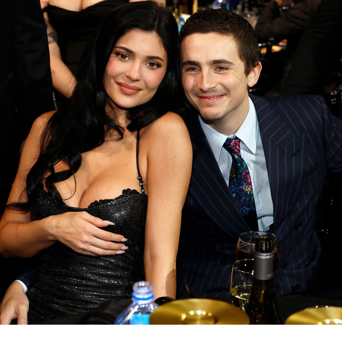 Timoth&eacute;e Chalamet and Kylie Jenner attend the 31st annual Critics Choice Awards