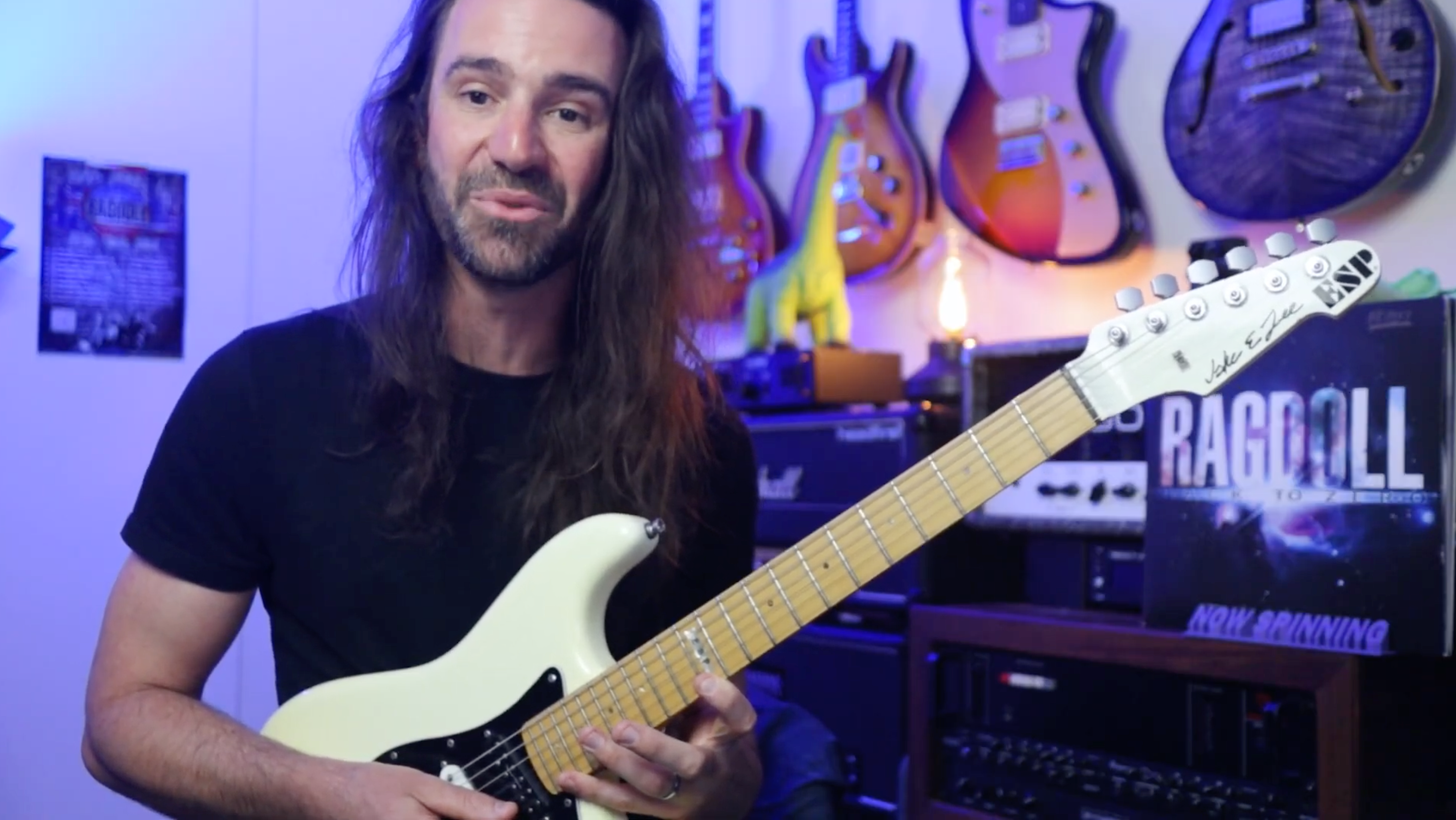 Jake‍ E Lee - fretting hand stretch