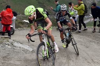 Ryder Hesjedal on stage twenty of the 2015 Tour of Italy