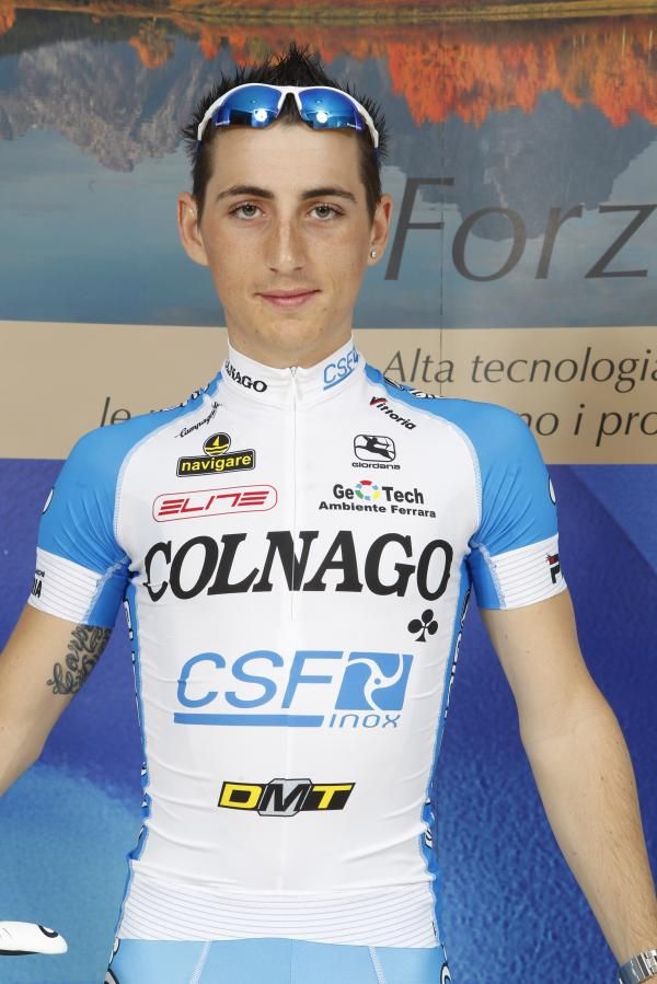 Angelo Pagani (Colnago-CSF Inox) is in his first year as a professional.