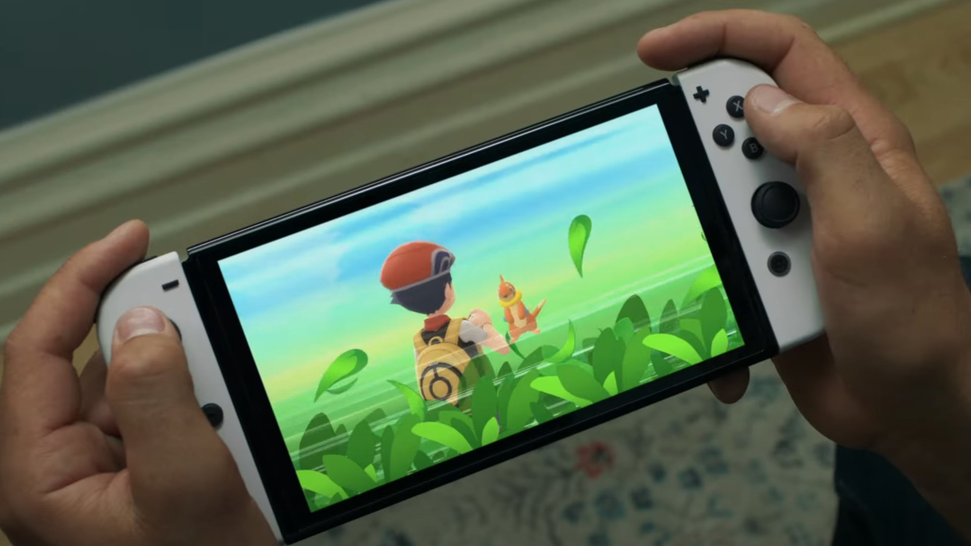 Нажмите изображение OLED-дисплея Nintendo Switch
