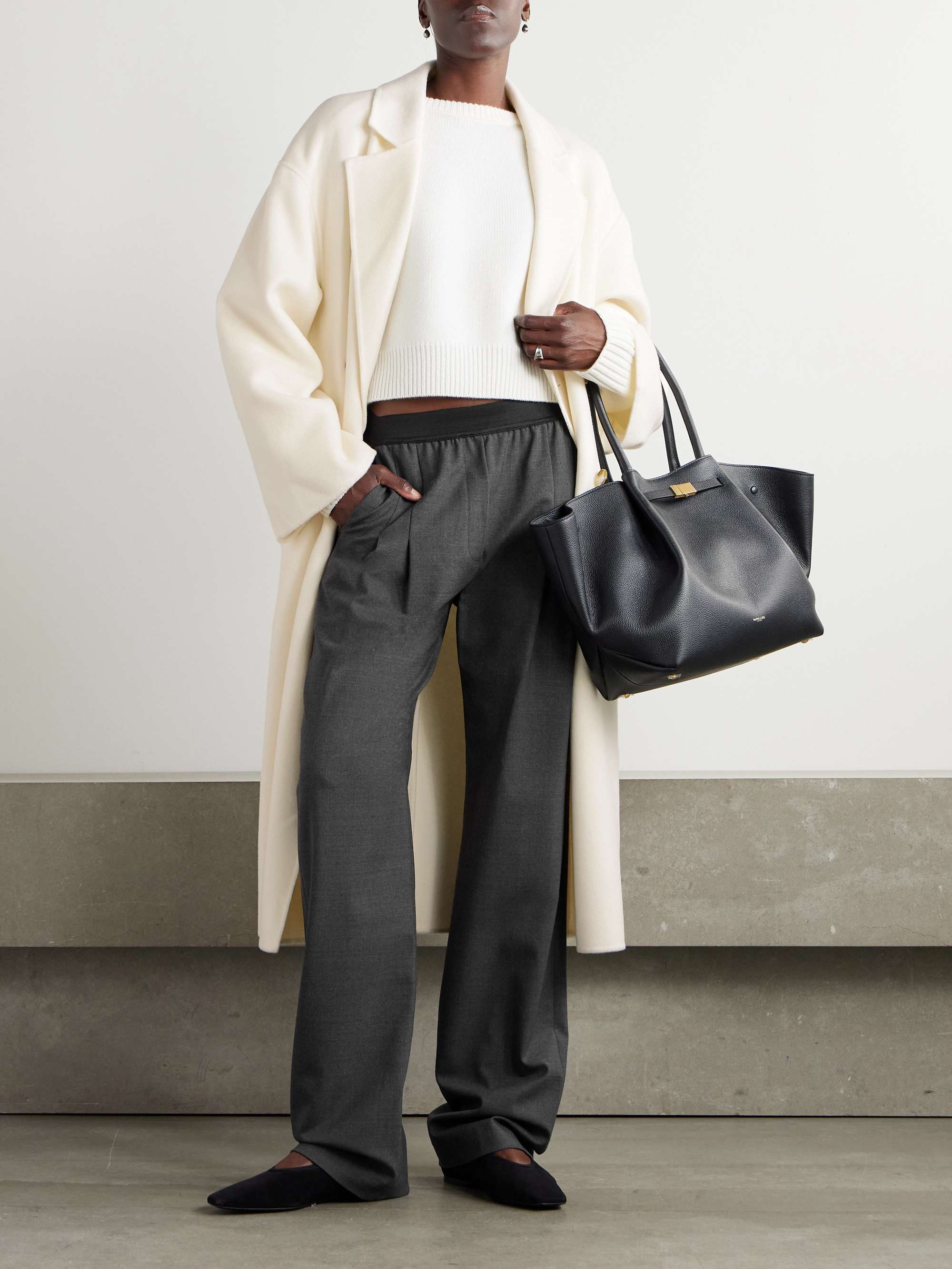 Borneo Double-Breasted Wool and Cashmere-Blend Coat