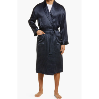 Silk sleeping robe.
