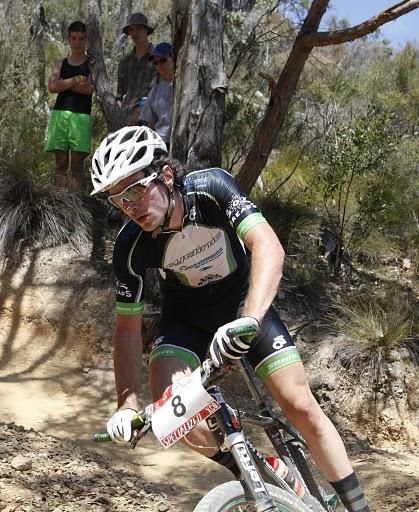 Aiden Lefmann rides to a bronze medal