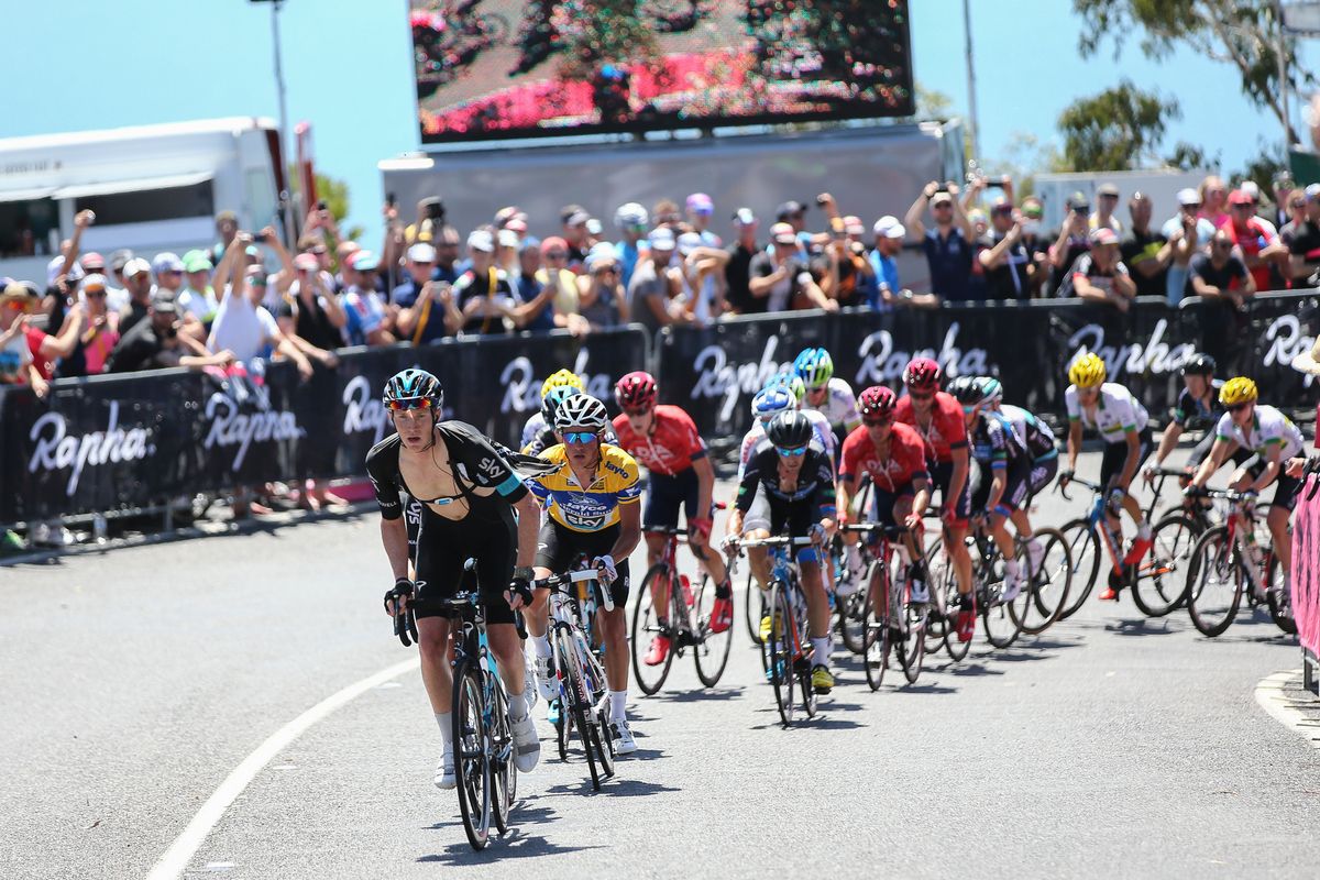 There were big crowds and a big screen on Arthurs Seat