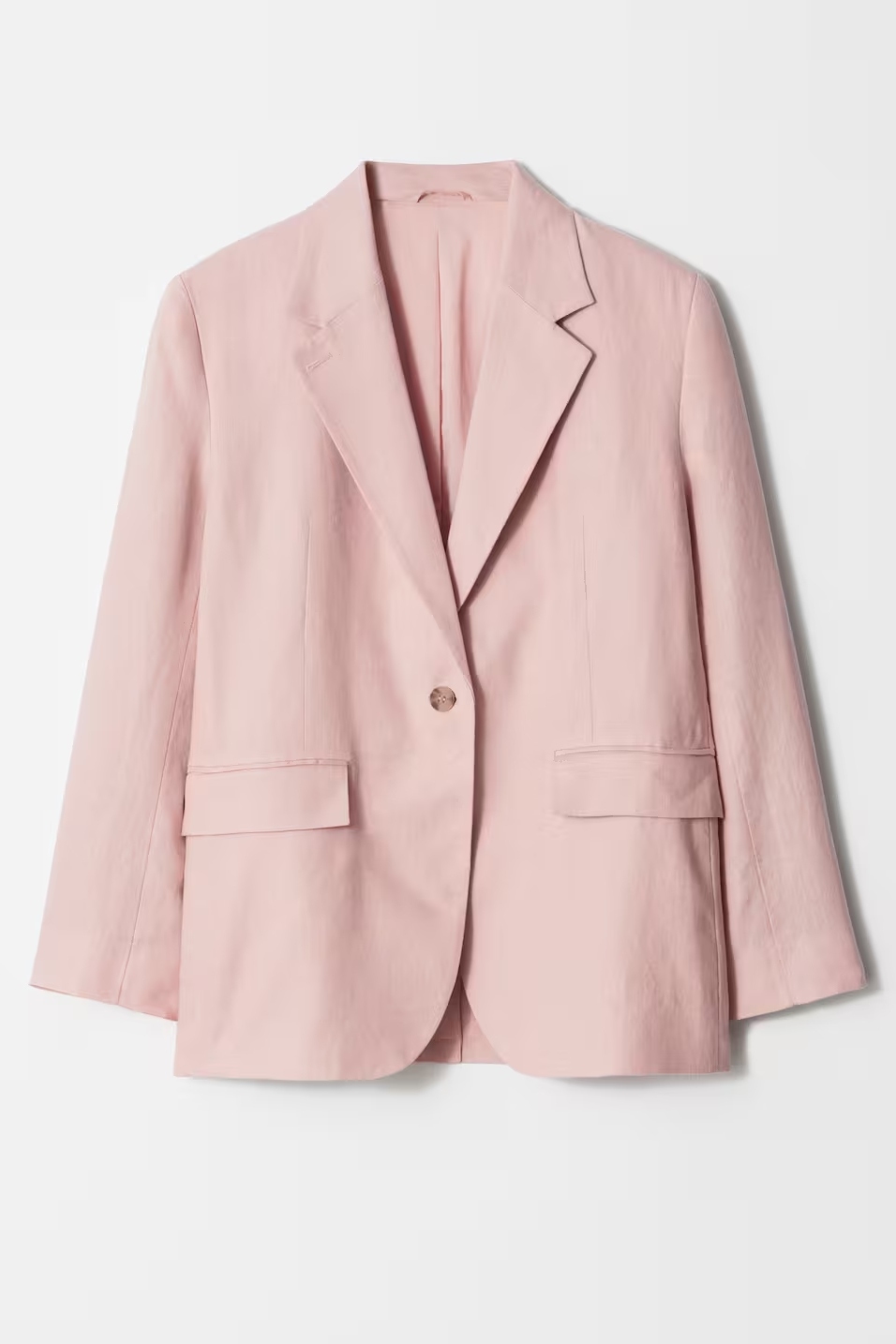 & Other Stories, Single-Breasted Linen Blazer
