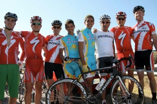 All stars on the Specialized Madrid road ride.