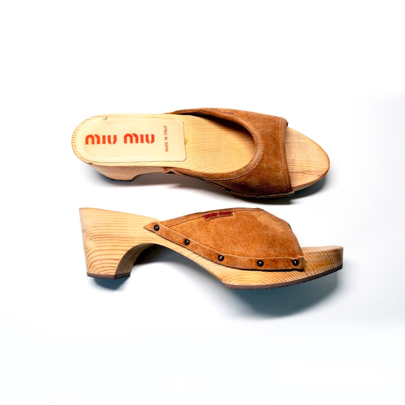Pre-loved Miu Miu mules