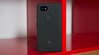 It matches the look of the Pixel 2 nicely