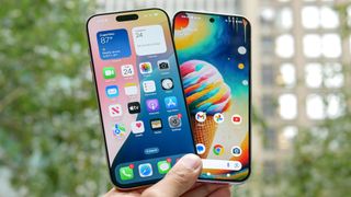 iPhone 16 Pro Max vs Pixel 9 Pro XL.