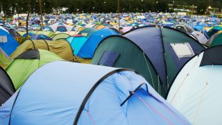 How to sleep well at a music festival