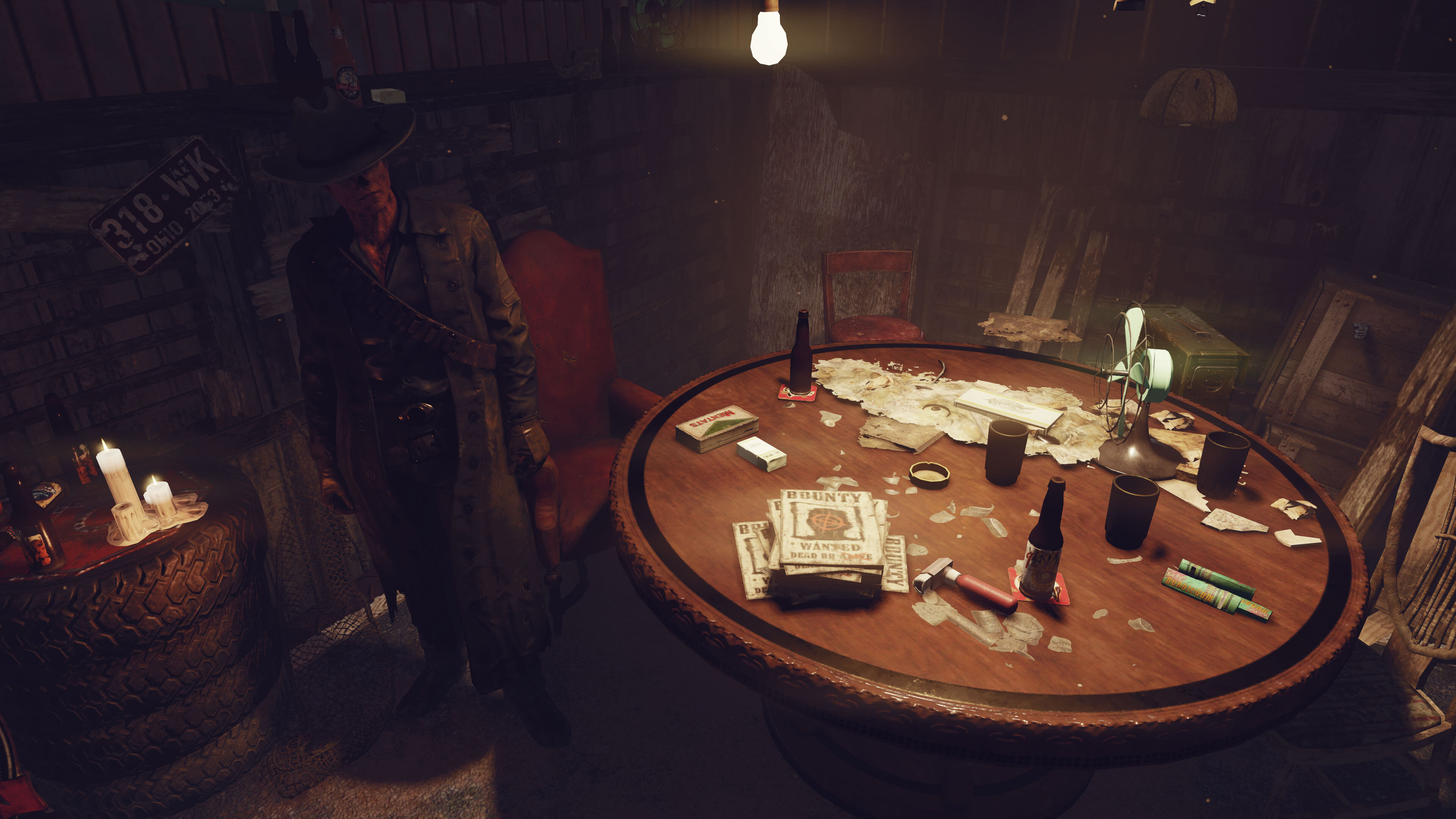 Screenshots from the Burning Springs update in Fallout 76 