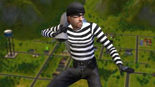 The Sims 2 burglar