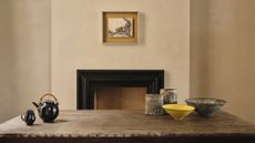 pottery arranged in North London house