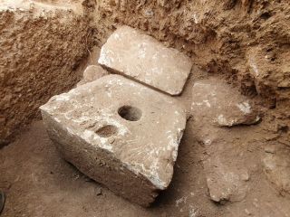 Archaeologists discovered a rare, 2,700-year-old toilet among the remains of an ancient estate in Jerusalem.