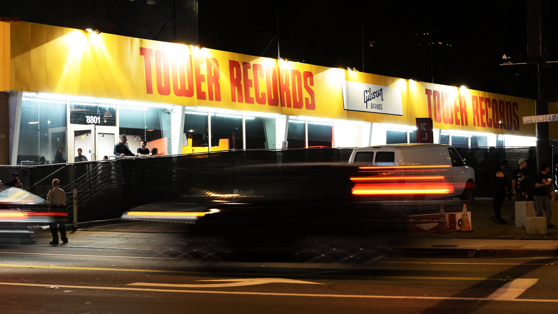 Tower Records on Sunset Boulevard, West Hollywood