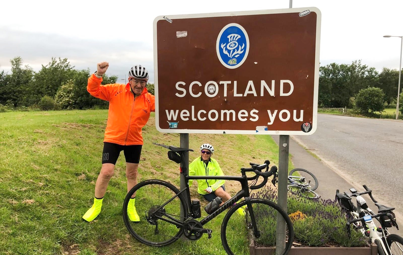 87-year-old Brian Lewis riding LEJOG in 2025