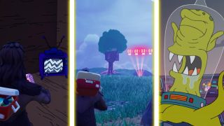 Fortnite and The Simpsons