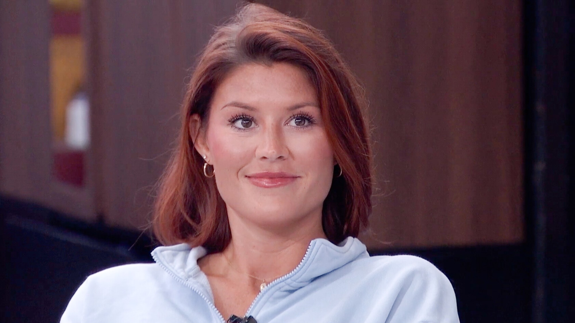 Haley smiling in Big Brother