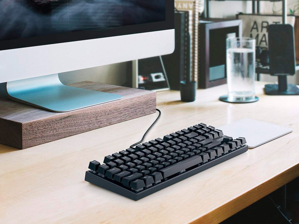 Aukey 87key Mechanical Gaming Keyboard Hero