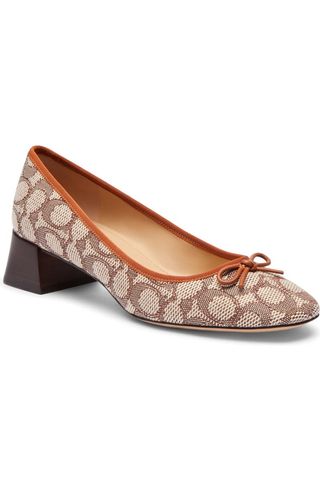 Ava Signature Jacquard Pump