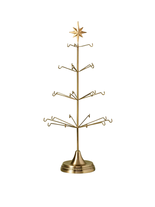 24" Metal Tree Ornament Display
