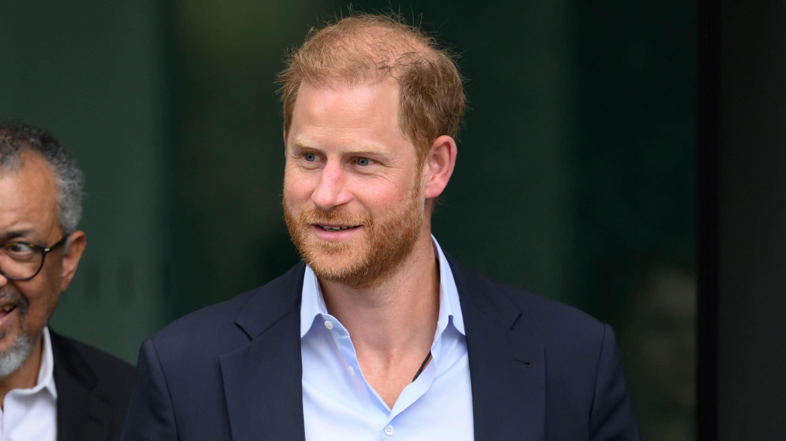 Prince Harry, Duke of Sussex departs after visiting the Centre For Blast Injury Studies at Imperial College London on September 10, 2025