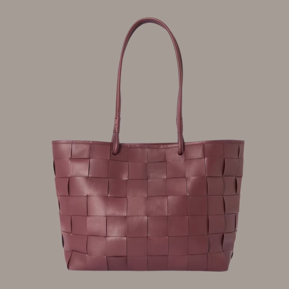John Lewis, Woven Leather Tote Bag