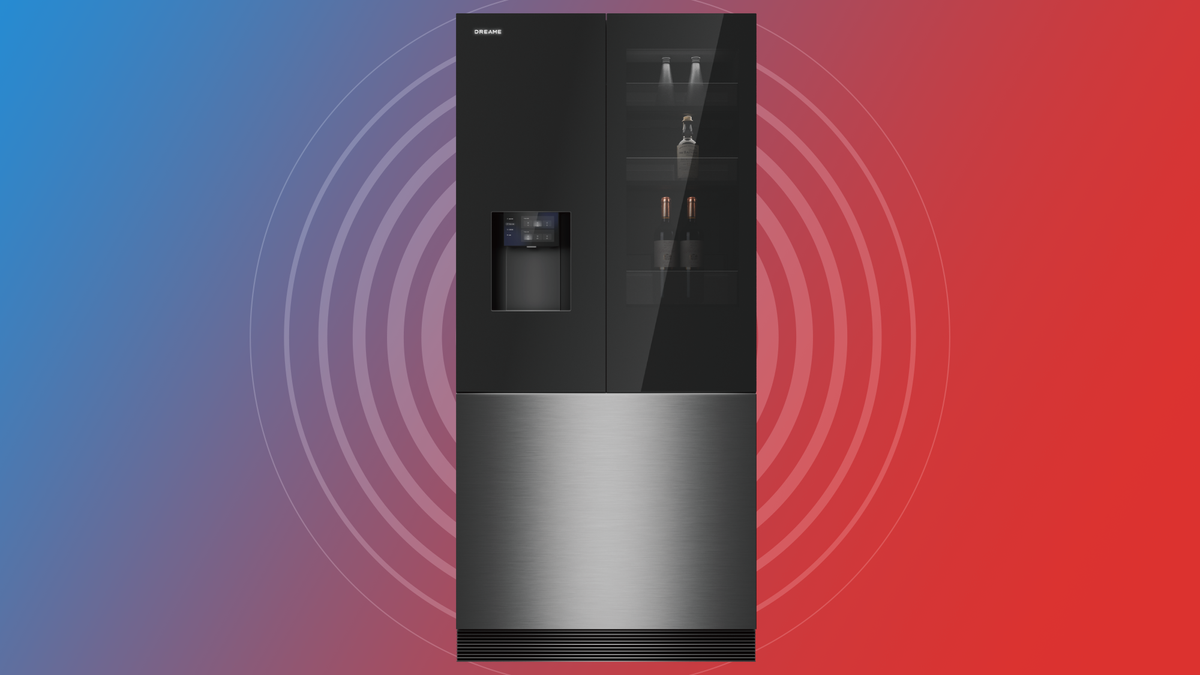 This smart fridge scans your food and your fingerprints to give you personalized nutrition advice — but I'm not sure I want judgemental appliances in my kitchen
