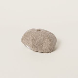 Wool Chevron Beret