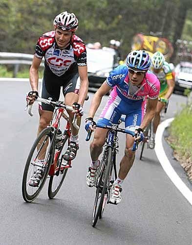 Cunego and Basso were the day's ultimate protagonists...and set up a showdown between the two classy Italians