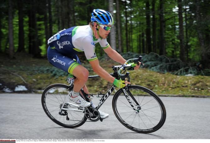 Michael Hepburn (Orica-GreenEdge) finished his first Giro