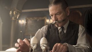 A Haunting in Venice star Kenneth Branagh as Hercule Poirot