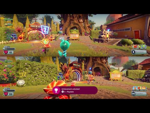 pvz garden warfare 2 split screen