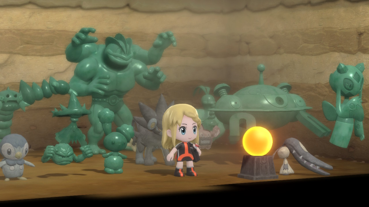 What Can You Do With Statues in 'Pokémon Brilliant Diamond'?