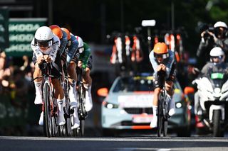 Tour de France stage 1 LIVE: Netcompany Ineos with the fastest time so far at Barcelona team time trial Grand Départ